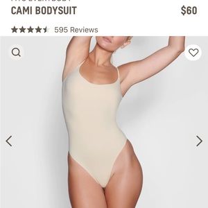 🍦🐚NWT SKIMS Fits Everybody Bodysuit